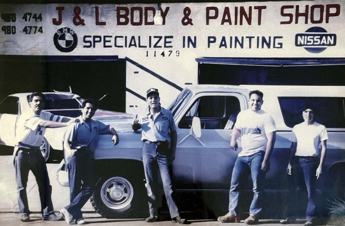 Maven Autobody collision picture from 1987 founders